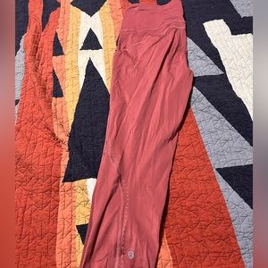 Lululemon full length tights size 8